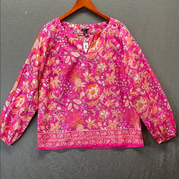 Talbots Tops - Talbots Pink‎ Long Sleeve Relaxed Tunic